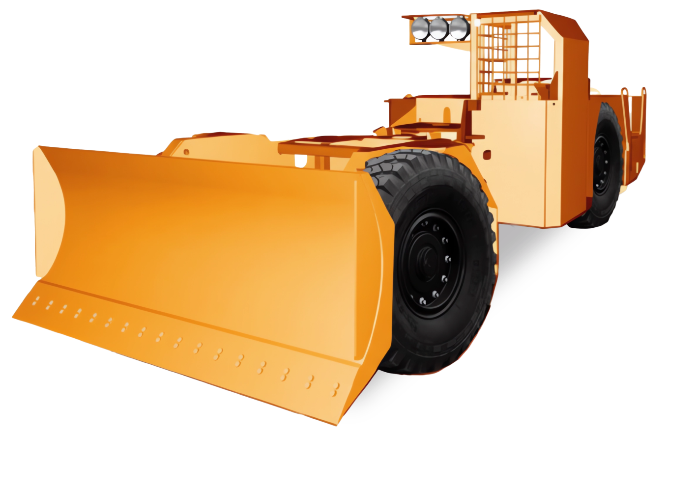 Бульдозер МД-6 с&nbsp;отвалом